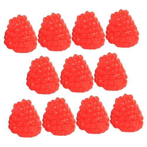 Toddmomy 18 Stück Teiliges Künstliche Himbeeren Deko Modell für Fotografie und Wohnraumgestaltung Realistische Nachbildung Rot für Obstschalen und Kreative Arrangements Toddmomy 18 Stück Teiliges Künstliche Himbeeren Deko Modell für Fotografie und Wohnraumgestaltung Realistische Nachbildung Rot für Obstschalen und Kreative Arrangements von Toddmomy