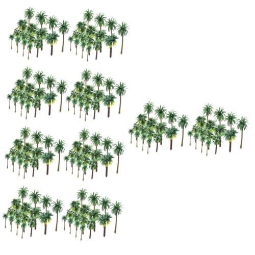 Toddmomy 180 STK Künstliche Kokospalme Gefälschte Bäume Modellbahn Landschaft Mini-landschaftsbaum Statische Grasbüschel Künstliche Baumpflanzen Mini- Sandkasten Plastik Spielzeug von Toddmomy