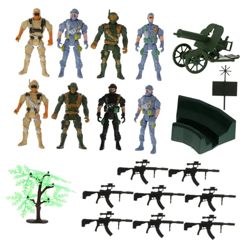 Toddmomy 19 Stück Teiliges Soldatenmodell Kunststoff Mit Glatten Kanten Realistisches Armeespielzeug für Eltern Junge Mädchen Spiele Historische Rollenspiele und Dekoration Figuren Toddmomy 19 Stück Teiliges Soldatenmodell Kunststoff Mit Glatten Kanten Realistisches Armeespielzeug für Eltern Junge Mädchen Spiele Historische Rollenspiele und Dekoration Figuren von Toddmomy