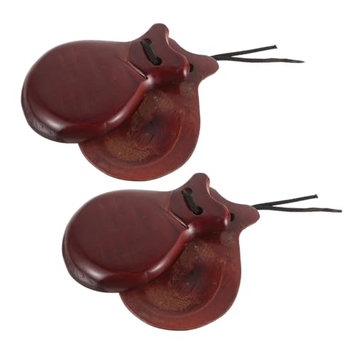 Toddmomy 1Paar Castanets aus Musikinstrument für Finger Kastagnetten für Musikspielzeug zur des Rhythmusgefühls Musikalischen Früherziehung Toddmomy 1Paar Castanets aus Musikinstrument für Finger Kastagnetten für Musikspielzeug zur des Rhythmusgefühls Musikalischen Früherziehung von Toddmomy