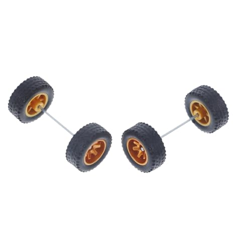 Toddmomy 1paar Rc Auto Reifen Ersatzräder Gummireifen Für Ferngesteuerte Fahrzeuge Für Modellautos Und Sammler Vielseitige Anwendung Und Einfache von Toddmomy