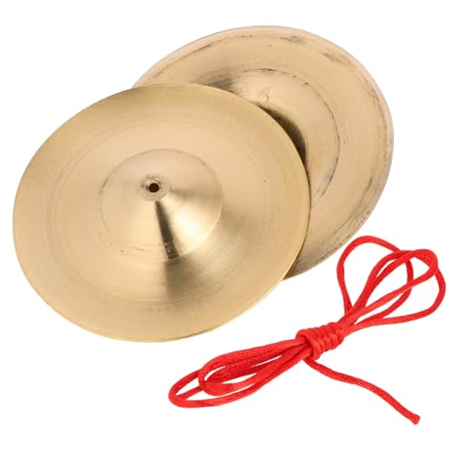 Toddmomy 1Paar Kleines Handbecken aus Dekorative Finger Percussion Instrumente für Langlebige Musikinstrumente der Musikalität und Kreativität von Toddmomy