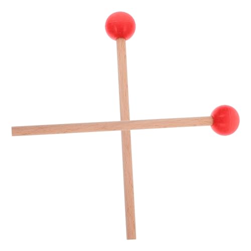 Toddmomy 1Paar Marimba Mallets Hochwertige Trommelstöcke für Xylophon und Percussion für Anfänger und Profis mit Komfortablem Griffdesign für Sicheren Halt Langlebig von Toddmomy