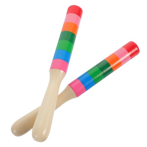 Toddmomy 1Paar Musik Rhythmus Sticks aus Holz Hölzerne Percussion Instrumente für Anfänger für Musikalische Darbietungen Fördert Rhythmusgefühl Musikalität Toddmomy 1Paar Musik Rhythmus Sticks aus Holz Hölzerne Percussion Instrumente für Anfänger für Musikalische Darbietungen Fördert Rhythmusgefühl Musikalität von Toddmomy