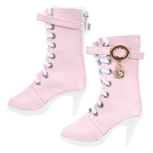 Toddmomy 1Paar Puppen High Heel Schuhe Miniaturschuhe für Puppen Zubehör für Kreatives und Geburtstagsgeschenke Kleine Toddmomy 1Paar Puppen High Heel Schuhe Miniaturschuhe für Puppen Zubehör für Kreatives und Geburtstagsgeschenke Kleine von Toddmomy