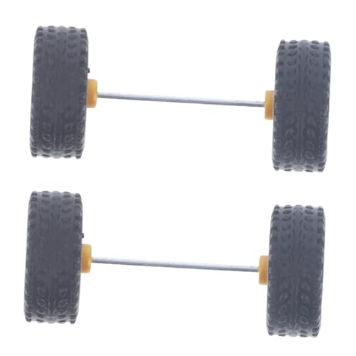 Toddmomy 1Paar Rc Auto Gummireifen Hochwertige Rad Ersatzteile für Miniaturfahrzeuge Spielzeugautos und Modellautos Elegante Gestaltung und Verbesserte von Toddmomy