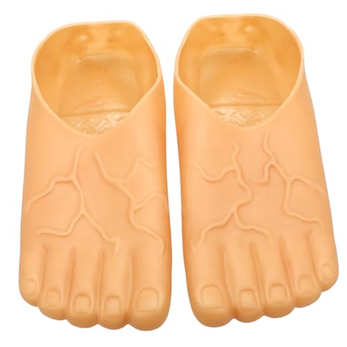 Toddmomy 1Paar Riesenfüße Slipper Kostüm Pantoffeln Lustige Maskerade Requisite Für Halloween Cosplay Und Partys Bequeme Und Langlebige Hausschuhe Für Unvergessliche Events von Toddmomy