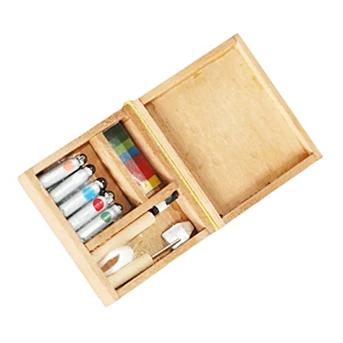 Toddmomy 1Pc Box Mini Farbe Box Dekoration Mini Möbel Mini Tisch Modell Holz Toddmomy 1Pc Box Mini Farbe Box Dekoration Mini Möbel Mini Tisch Modell Holz von Toddmomy