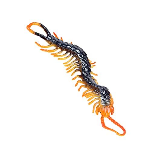 Toddmomy 1Pc Simulierte Scolopendra Gefälschte Scolopendra Party Streich Gefälligkeiten Realistische Bugs Künstliche Tausendfüßler von Toddmomy