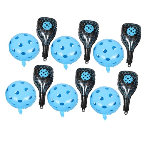 Toddmomy 1Satz Aufblasbaren Schlägerballons Teiliges Party Dekorations mit Cartoon Designs aus Aluminiumfolie für Interaktive Spiele und Festliche von Toddmomy