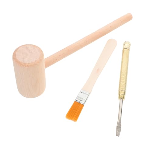 Toddmomy 1Satz Ausgrabungsset Wissenschaftliches mit Holzhammer Metallmeißel und Pinsel für DIY und Archäologie Jungen und Ab Jahren Toddmomy 1Satz Ausgrabungsset Wissenschaftliches mit Holzhammer Metallmeißel und Pinsel für DIY und Archäologie Jungen und Ab Jahren von Toddmomy