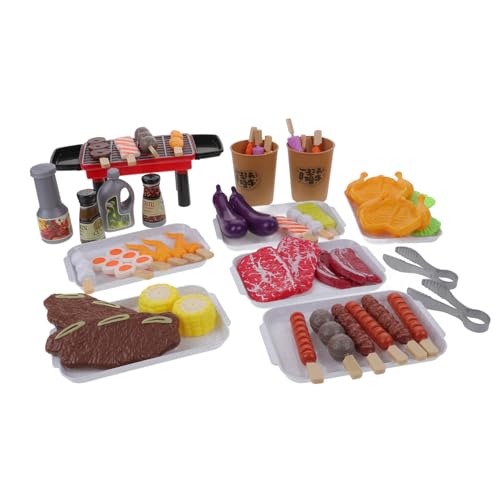 Toddmomy 1Satz BBQ Grillspielzeug Set für Teiliges Küchenrollenspielzeug aus Sicherem Lustiges für Kreatives Eltern Junge Mädchen Interaktion Toddmomy 1Satz BBQ Grillspielzeug Set für Teiliges Küchenrollenspielzeug aus Sicherem Lustiges für Kreatives Eltern Junge Mädchen Interaktion von Toddmomy