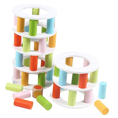 Toddmomy 1Satz Balancespiel Holz Stapelspielzeug Für Konstruktionsspielzeug Geschicklichkeit Und Kreativität Lernspiel Für Frühkindliche Entwicklung Toddmomy 1Satz Balancespiel Holz Stapelspielzeug Für Konstruktionsspielzeug Geschicklichkeit Und Kreativität Lernspiel Für Frühkindliche Entwicklung von Toddmomy