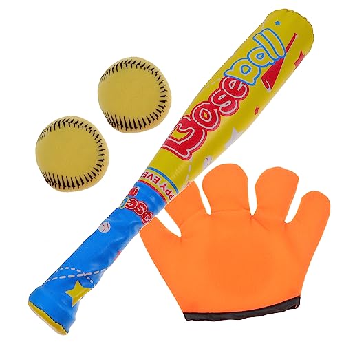 Toddmomy 1Satz Baseball Set Für Außenbereich Softball Sicheres Fangspielzeug Zufälliger Stil Sportspielzeug Für Jungen von Toddmomy
