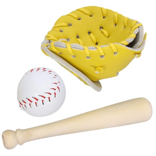 Toddmomy 1Satz Baseball Zubehör für Puppenhaus Teiliges mit Baseballschläger Handschuh und Ball Dekorationsspielzeug für Sicher und Langlebig für Sammler Toddmomy 1Satz Baseball Zubehör für Puppenhaus Teiliges mit Baseballschläger Handschuh und Ball Dekorationsspielzeug für Sicher und Langlebig für Sammler von Toddmomy