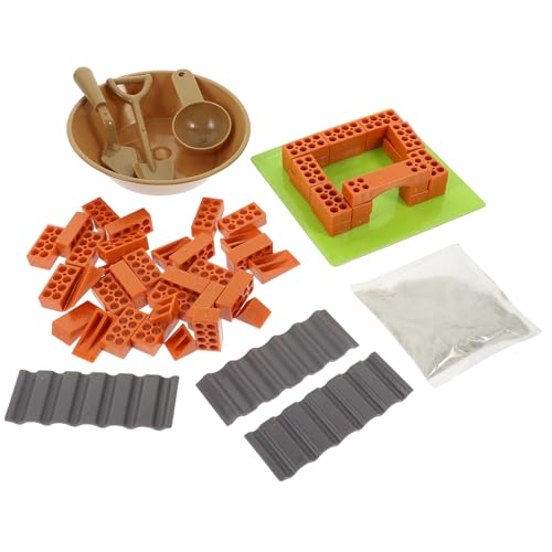 Toddmomy 1Satz Bausatz für Teiliges DIY Architekturspielzeug mit Simulierten Ziegeln Interaktivem Design für Kreatives und Lernen für Jungen und Jahren Toddmomy 1Satz Bausatz für Teiliges DIY Architekturspielzeug mit Simulierten Ziegeln Interaktivem Design für Kreatives und Lernen für Jungen und Jahren von Toddmomy