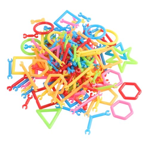 Toddmomy 1Satz Bausteine Set für Pädagogisches zum Bauen von Blumen Tieren Kreatives Puzzle mit Stabiler Aufbewahrungsbox für Ordnung Zufällige Farbe von Toddmomy