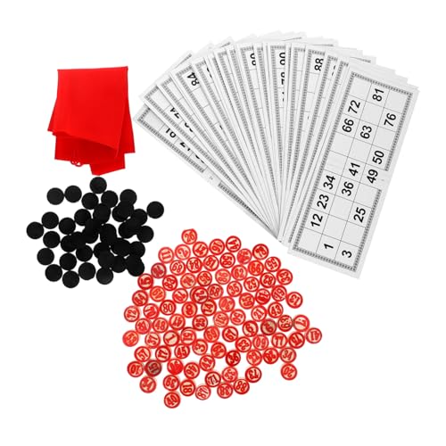 Toddmomy 1Satz Bingo Brettspiel aus Holz Klassisches Partyspiel für Erwachsene Langlebige und Transportable Bingokarten für Familienunterhaltung für Gesellige Abende Toddmomy 1Satz Bingo Brettspiel aus Holz Klassisches Partyspiel für Erwachsene Langlebige und Transportable Bingokarten für Familienunterhaltung für Gesellige Abende von Toddmomy