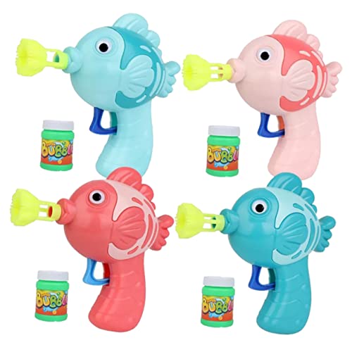 Toddmomy 1Satz Blasemaschine Fischform Kinderspielzeug Für Seifenblasen Hellrosa Blasemaschine Für Wasser von Toddmomy