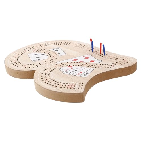 Toddmomy 1Satz Cribbage Brettspielset Auffälliger Wertungstafel für Spieler Reisefreundlich und Langlebig für Familienabende und Spiele Unterwegs Toddmomy 1Satz Cribbage Brettspielset Auffälliger Wertungstafel für Spieler Reisefreundlich und Langlebig für Familienabende und Spiele Unterwegs von Toddmomy