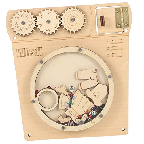 Toddmomy 1Satz DIY Beschäftigungsboard Für Hölzernes Lernspielzeug Kreativität Und Motorischen Fähigkeiten Für Frühkindliche Bildung von Toddmomy