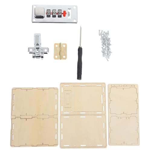 Toddmomy 1Satz DIY Holz Puzzle Mechanische Passwort Box für Interaktive Lockbox für Eltern Junge Mädchen Interaktion und Bildung Kreatives Bausatz Wissenschaft und Abstraktverständnis Toddmomy 1Satz DIY Holz Puzzle Mechanische Passwort Box für Interaktive Lockbox für Eltern Junge Mädchen Interaktion und Bildung Kreatives Bausatz Wissenschaft und Abstraktverständnis von Toddmomy