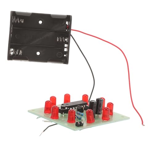 Toddmomy 1Satz DIY LED Lucky Wheel Lamp Pädagogisches Experimentierset Für Handmontiertes Lernspielzeug Mit Elektrischem Schaltungsmodell Fördert Kreativität von Toddmomy