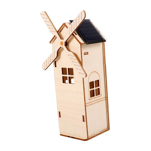 Toddmomy Selbstgemacht Solar Windmühle für Kinder Wissenschaftsbausatz Holzmaterial Einfach zu Montieren Spielzeug für Experimente Toddmomy Selbstgemacht Solar Windmühle für Kinder Wissenschaftsbausatz Holzmaterial Einfach zu Montieren Spielzeug für Experimente von Toddmomy