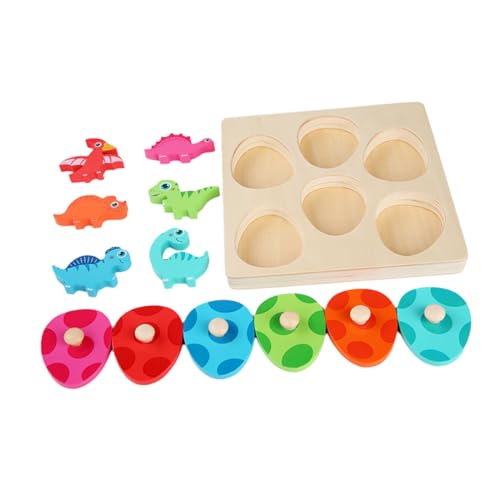 Toddmomy 1Satz Dinosaurier Puzzle für Pädagogisches Holzspielzeug Kognitiven Fähigkeiten Kreativität und Ausdauer für Jungen und Jahren Toddmomy 1Satz Dinosaurier Puzzle für Pädagogisches Holzspielzeug Kognitiven Fähigkeiten Kreativität und Ausdauer für Jungen und Jahren von Toddmomy