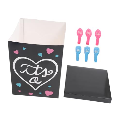 Toddmomy 1Satz Einzelne Geschlechtsenthüllungsbox für Babyparty mit Luftballons Dekoration für Jungen oder Mädchen Praktische und Ansprechende Geschenkbox zum Feiern Toddmomy 1Satz Einzelne Geschlechtsenthüllungsbox für Babyparty mit Luftballons Dekoration für Jungen oder Mädchen Praktische und Ansprechende Geschenkbox zum Feiern von Toddmomy