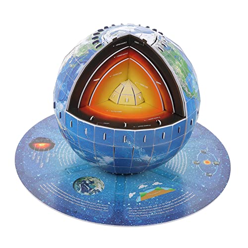 Toddmomy 1Satz Erdstruktur Puzzle für DIY Bastelspielzeug für Jungen Lernspielzeug Kreativität und Räumlichen Vorstellungskraft von Toddmomy