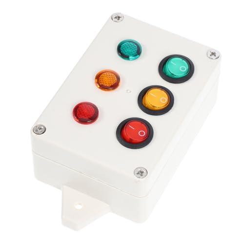 Toddmomy 1Satz Farben Lichtschalter Busy Board Interaktives für Kleinkinder DIY Aktivitätstafel Kreativität und Koordination ohne Batterien für Eltern Junge Mädchen Spiele von Toddmomy