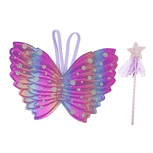 Toddmomy 1Satz Feenstab für Flügeln Kostümzubehör für Hochzeiten und Kindergeburtstage mit Glitzer und Eleganten Designs für Magische Themenpartys Toddmomy 1Satz Feenstab für Flügeln Kostümzubehör für Hochzeiten und Kindergeburtstage mit Glitzer und Eleganten Designs für Magische Themenpartys von Toddmomy