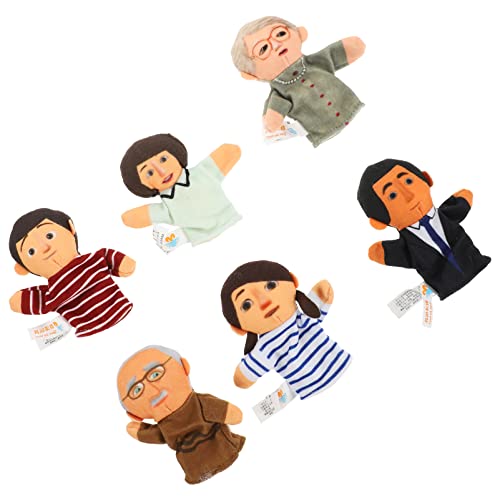 Toddmomy 1Satz Fingerpuppen Teiliges Familien für Fördert Kreativität und Bindung für Rollenspiele und Spaß im Alltag von Toddmomy
