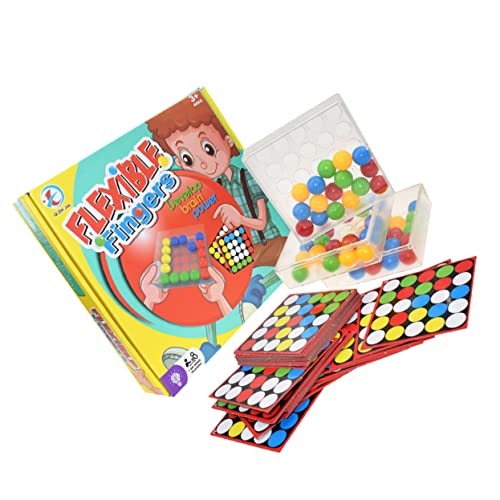 Toddmomy 1Satz Fingerspielzeug Rollbällchenschachbrett für Lernspielzeug Hand Auge Koordination und Logischem Tragbar für Drinnen und Draußen Interaktives Toddmomy 1Satz Fingerspielzeug Rollbällchenschachbrett für Lernspielzeug Hand Auge Koordination und Logischem Tragbar für Drinnen und Draußen Interaktives von Toddmomy