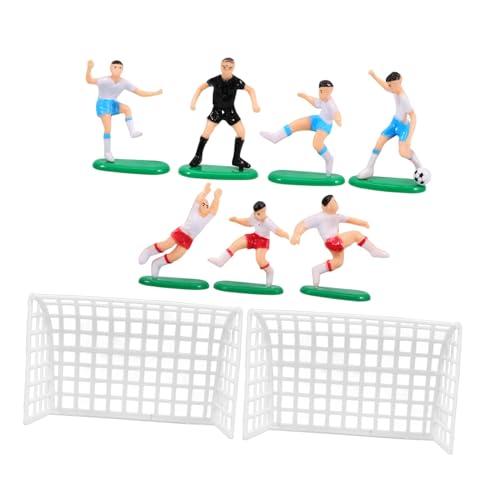 Toddmomy 1Satz Fußball Kuchendekoration Fußball Figuren Tortenstecker für Geburtstagsfeiern durch Material Fußballfans von Toddmomy