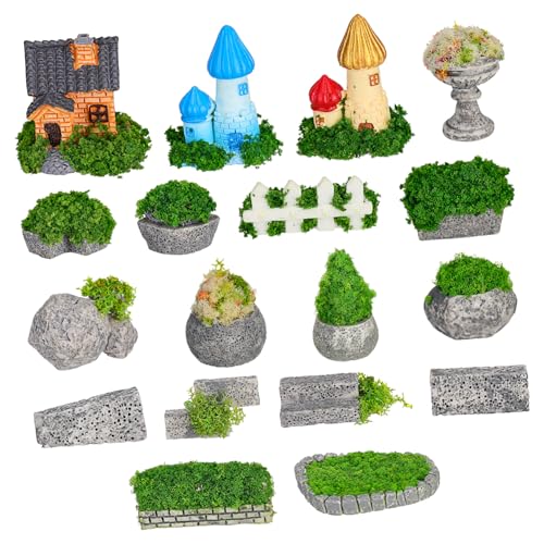 Toddmomy 1Satz Garten Dekoration Resin Figuren für Bonsai und Terrarium Hochwertige Mini Landschaftsdeko für Puppenhäuser und Kreative Toddmomy 1Satz Garten Dekoration Resin Figuren für Bonsai und Terrarium Hochwertige Mini Landschaftsdeko für Puppenhäuser und Kreative von Toddmomy