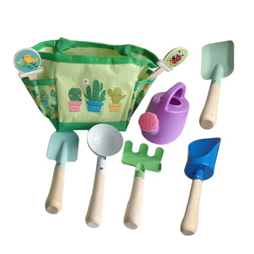 Toddmomy 1Satz Gartenspielzeug Set für Teiliges Outdoor Anpflanzungsset mit Gießkanne Robuste Langlebige aus Hochwertigem Fördert Lernen und Spaß von Toddmomy