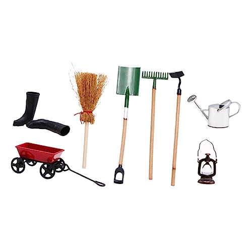 Toddmomy 1Satz Gartenwerkzeugen Simulierte Gartenwerkzeuge Für Miniaturhäuser Dekorative Micro Landschaftsornamente Zubehör Für Gartenliebhaber Und DIY Projekte von Toddmomy