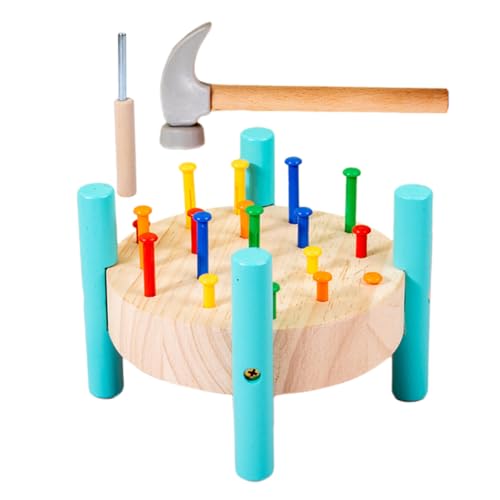 Toddmomy 1Satz Hämmer für Pädagogische Holzwerkbank mit Nagelbrett für Kleinkinder Fördert Hand Augen Koordination und Kreatives Toddmomy 1Satz Hämmer für Pädagogische Holzwerkbank mit Nagelbrett für Kleinkinder Fördert Hand Augen Koordination und Kreatives von Toddmomy