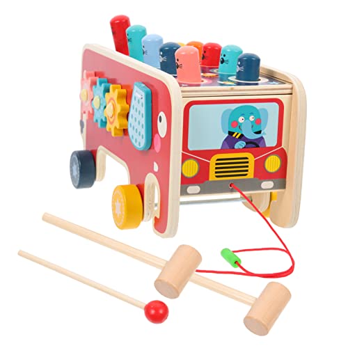 Toddmomy 1Satz Hämmern Und Hämmerung Farbige Holzspielzeug Xylophon Mit Design Für Frühe Bildung Und Hand Auge Koordination Für Ab Jahr von Toddmomy