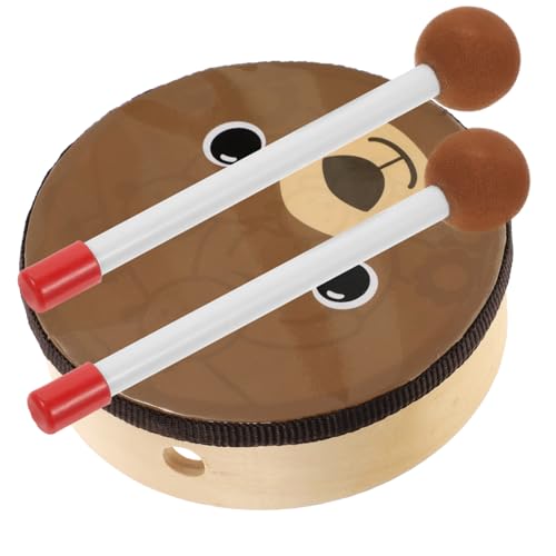 Toddmomy 1Satz Handdrum Bildungsinstrumente Set mit Drum Stick Strapazierfähig Leicht Langlebig für Junge Musiker und Kreative Spiele von Toddmomy