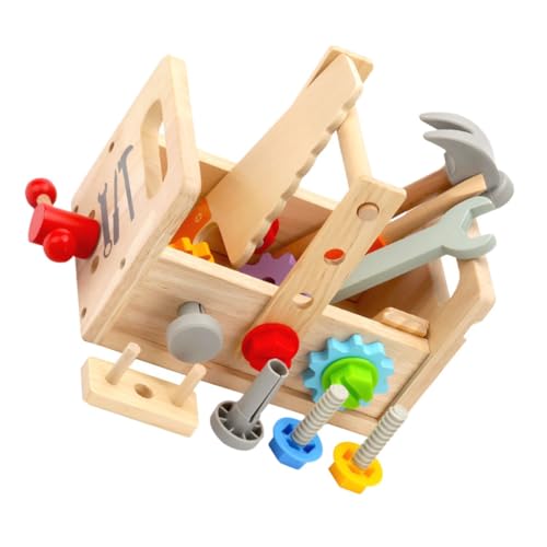 Toddmomy 1Satz Handgehaltener Werkzeugkasten aus Pädagogisches Werkzeug Lernspielzeug für Kleinkinder Kreatives Fantasie und Motorischen Fähigkeiten Toddmomy 1Satz Handgehaltener Werkzeugkasten aus Pädagogisches Werkzeug Lernspielzeug für Kleinkinder Kreatives Fantasie und Motorischen Fähigkeiten von Toddmomy
