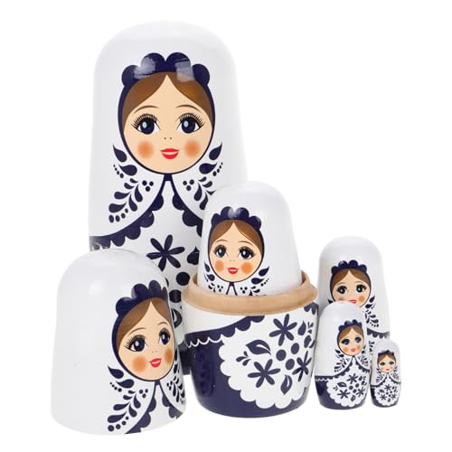 Toddmomy 1Satz Handgemachte Russische Holzpuppen Für Traditionelles Bastelset Für Dekoration Geschenkidee Für Anlässe Toddmomy 1Satz Handgemachte Russische Holzpuppen Für Traditionelles Bastelset Für Dekoration Geschenkidee Für Anlässe von Toddmomy