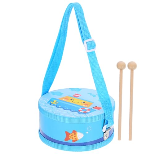 Toddmomy 1Satz Handtrommel Aus Holz Für Doppelseitiges Trommelspielzeug Blaues Schiff Lernspielzeug Für Junge Mädchen Und Kleinkinder Musikinstrument Für Kreative Musikaktivitäten Toddmomy 1Satz Handtrommel Aus Holz Für Doppelseitiges Trommelspielzeug Blaues Schiff Lernspielzeug Für Junge Mädchen Und Kleinkinder Musikinstrument Für Kreative Musikaktivitäten von Toddmomy