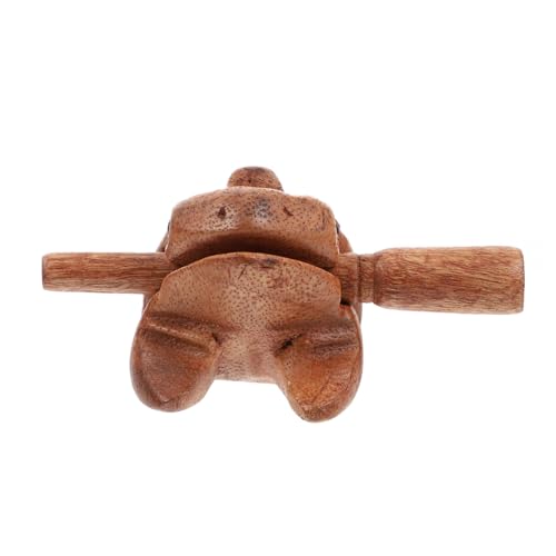 Toddmomy 1Satz Holz Frosch Musikinstrument für Hölzernes Kinderspielzeug Musikalität Einzigartiges Design Einfache Farben Toddmomy 1Satz Holz Frosch Musikinstrument für Hölzernes Kinderspielzeug Musikalität Einzigartiges Design Einfache Farben von Toddmomy
