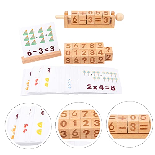 Toddmomy 1Satz Holz Lernspielzeug für Kognitives Alphabet Grate Fördert Hand Auge Koordination und Logisches Vorschule und Frühe Bildung von Toddmomy