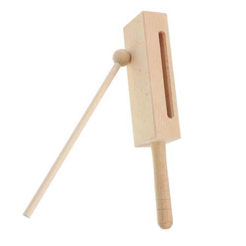 Toddmomy 1Satz Holz Rhythmus Instrument Ergonomisches Musikinstrument aus Holz mit Schlägel für Bands und Soloauftritte für Vielseitige Musikalische Darbietungen von Toddmomy