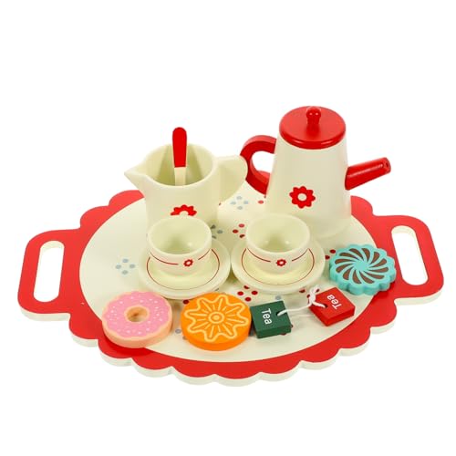 Toddmomy 1Satz Holz Teeservice Set für Teegeschirr für Kleinkinder Rollenspiel für Holzspielzeug für Kreative Teepartys für Ab Jahr Toddmomy 1Satz Holz Teeservice Set für Teegeschirr für Kleinkinder Rollenspiel für Holzspielzeug für Kreative Teepartys für Ab Jahr von Toddmomy