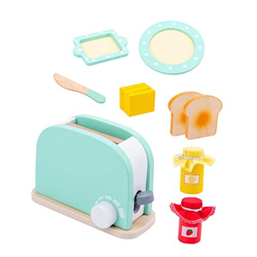 Toddmomy 1Satz Holzküchen Spielzeugset für Pädagogische Simulation Brotmaschine Kreatives Kochspielzeug Fantasie und Zusammenarbeit für Eltern Interaktion Toddmomy 1Satz Holzküchen Spielzeugset für Pädagogische Simulation Brotmaschine Kreatives Kochspielzeug Fantasie und Zusammenarbeit für Eltern Interaktion von Toddmomy